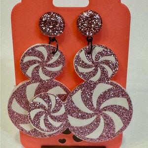 Mickey Mouse Peppermint Earrings